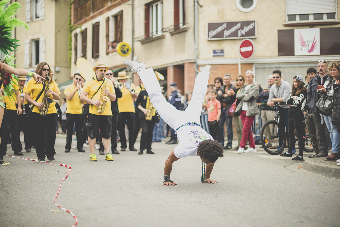 Fête des fleurs Cazères 2016 - danceur de capoeira - Photographe évènementiel