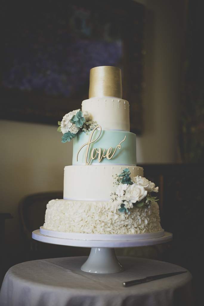 Wedding Photography French château - wedding cake - Wedding Photographer