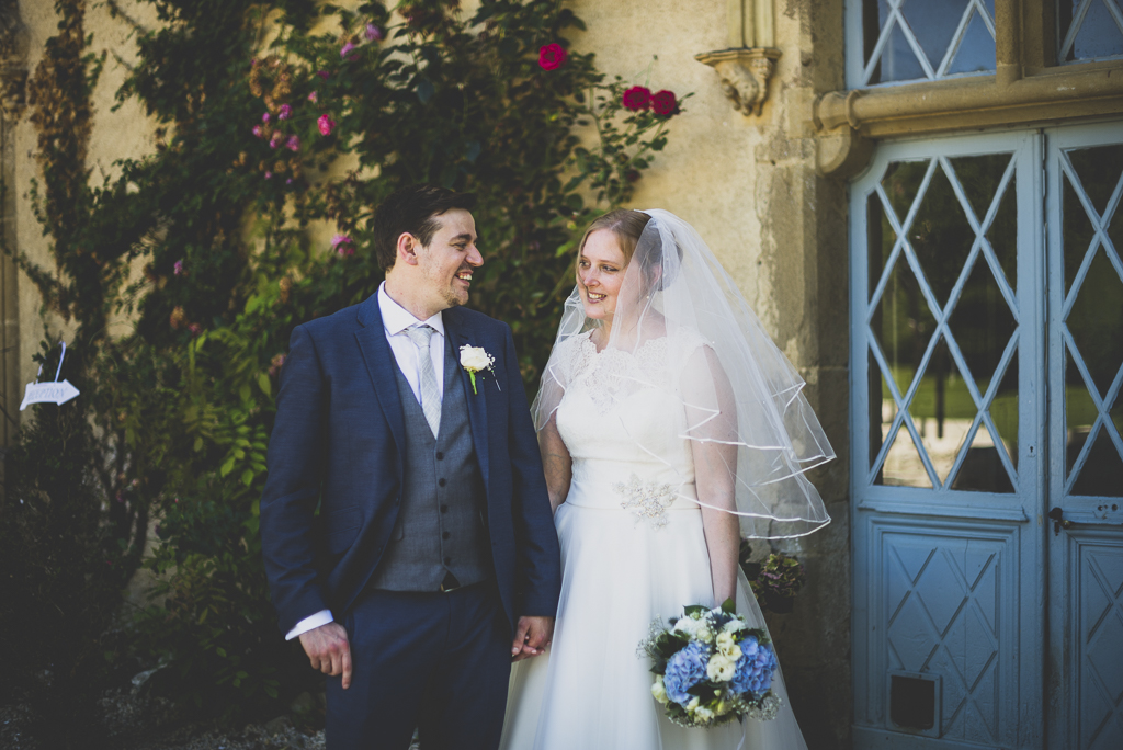 Wedding Photography French château - portrait of bride and groom - Wedding Photographer
