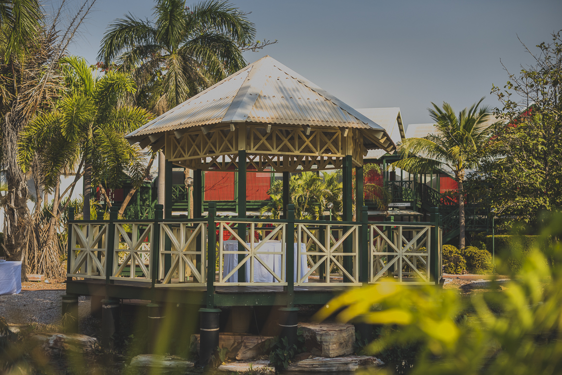 rozimages - wedding photography - gazebo - Broome, Australia