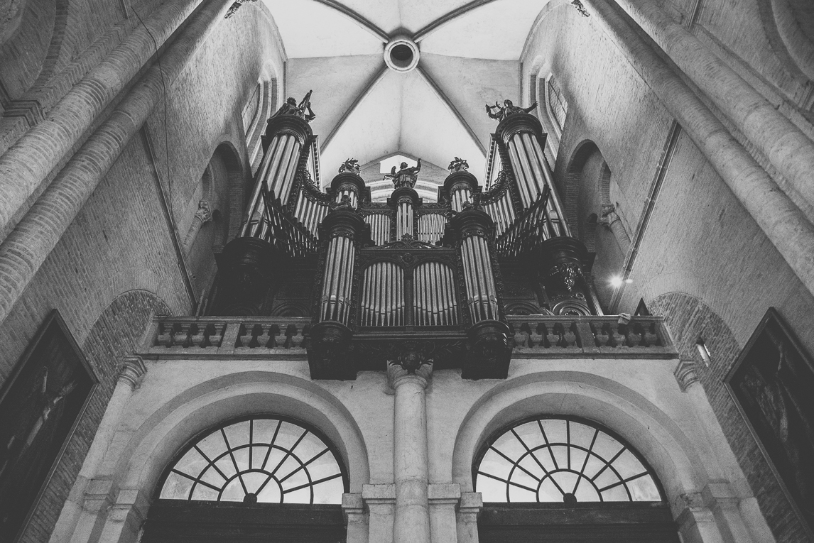 rozimages - photographie de voyage - architecture - grand orgue dans une église - Basilique Saint Sernin, Toulouse, France