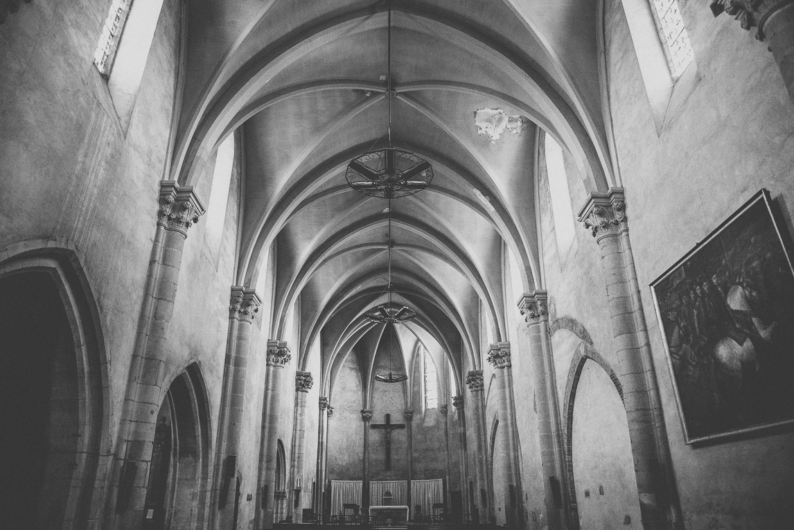 rozimages - travel photography - inside of church - Martres-Tolosane, France