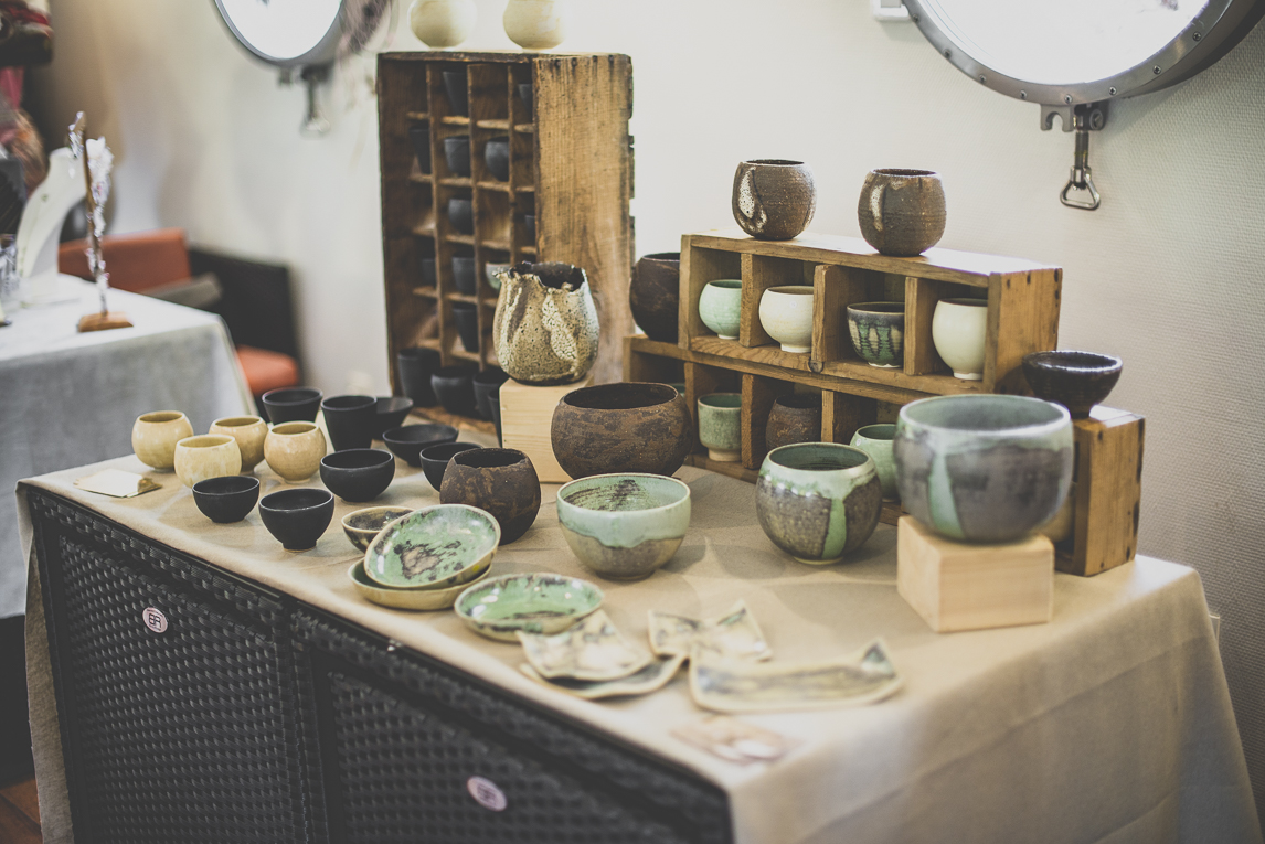 Salon Bien-être et Créations Toulouse - tasses - Photographe évènementiel