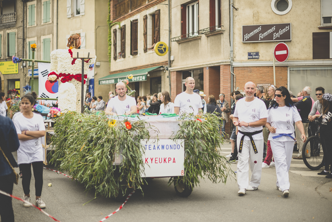 Fête des fleurs Cazères 2016 - parade and float - Event Photographer