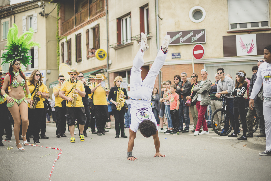 Fête des fleurs Cazères 2016 - danceur de capoeira - Photographe évènementiel