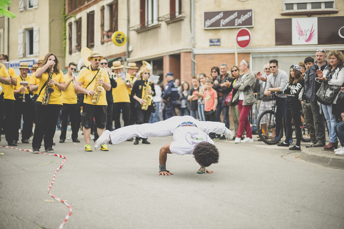 Fête des fleurs Cazères 2016 - capoeira performer - Event Photographer