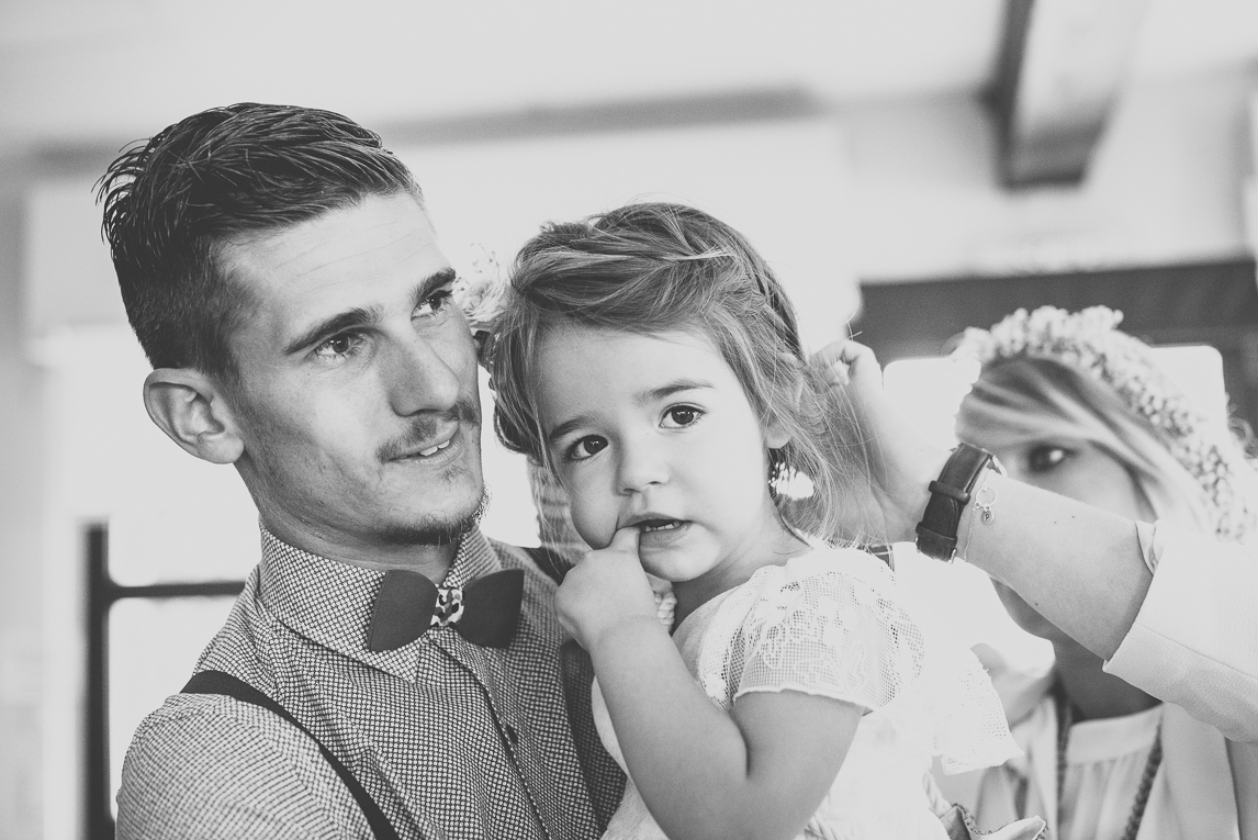 Reportage mariage Toulouse - enfant et tonton - Photographe mariage