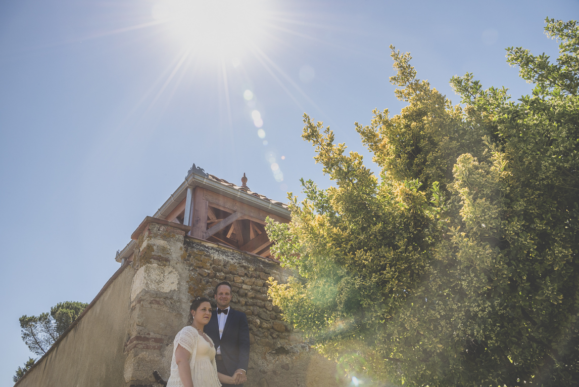 Wedding Photography South West France - photo session of bride and groom - Wedding Photographer