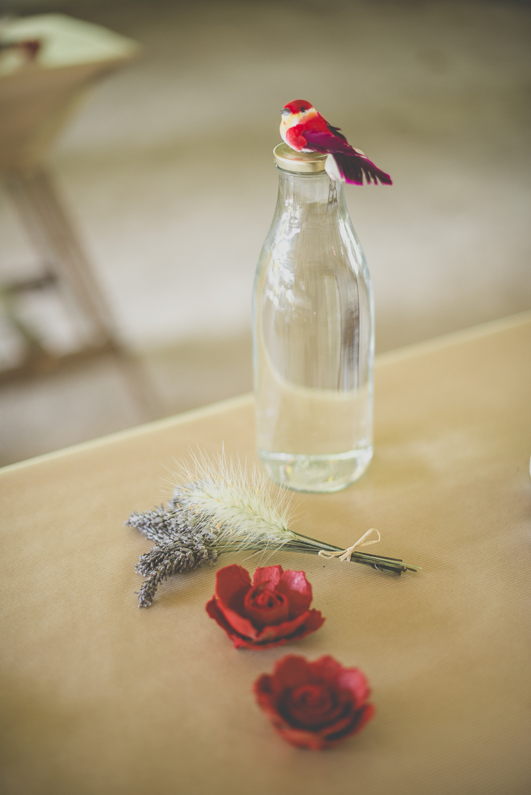 Reportage mariage Bretagne - décoration de table - Photographe mariage