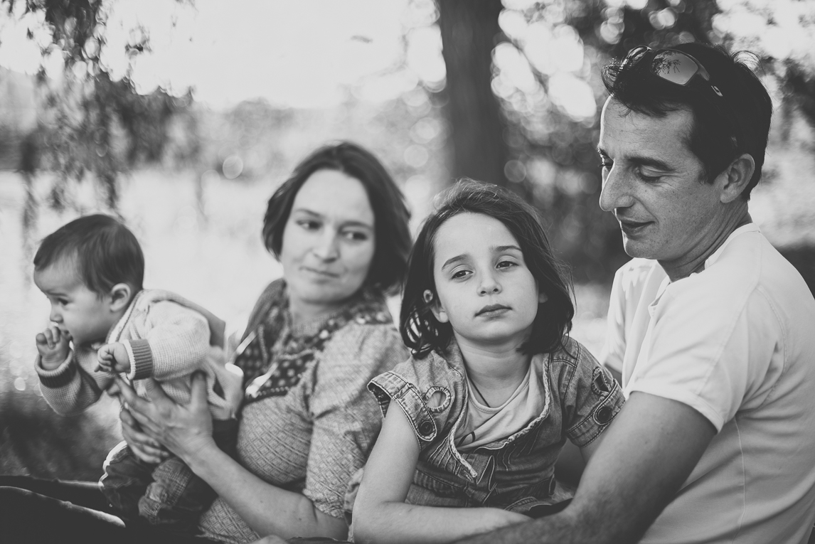 Family photo session Ariège - family of four - Family Photographer