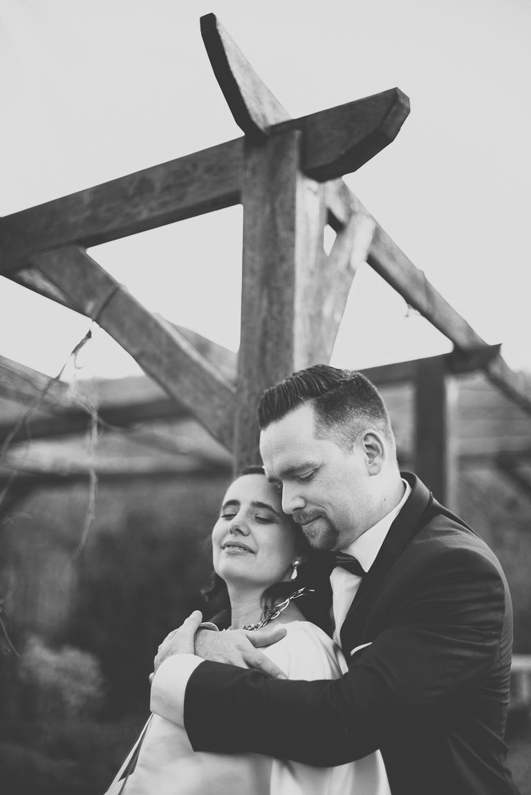 Winter Wedding Photography - portrait of bride and groom - Wedding Photographer