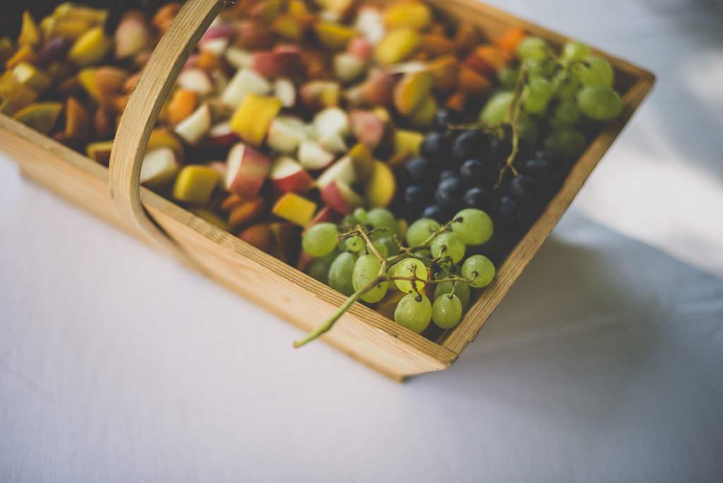 Reportage mariage Toulouse - panier de fruits - Photographe mariage