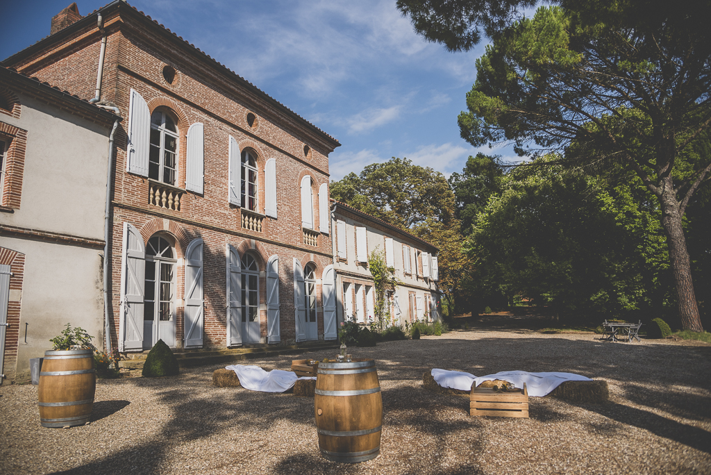 Reportage mariage Toulouse - domaine de gailhaguet - Photographe mariage