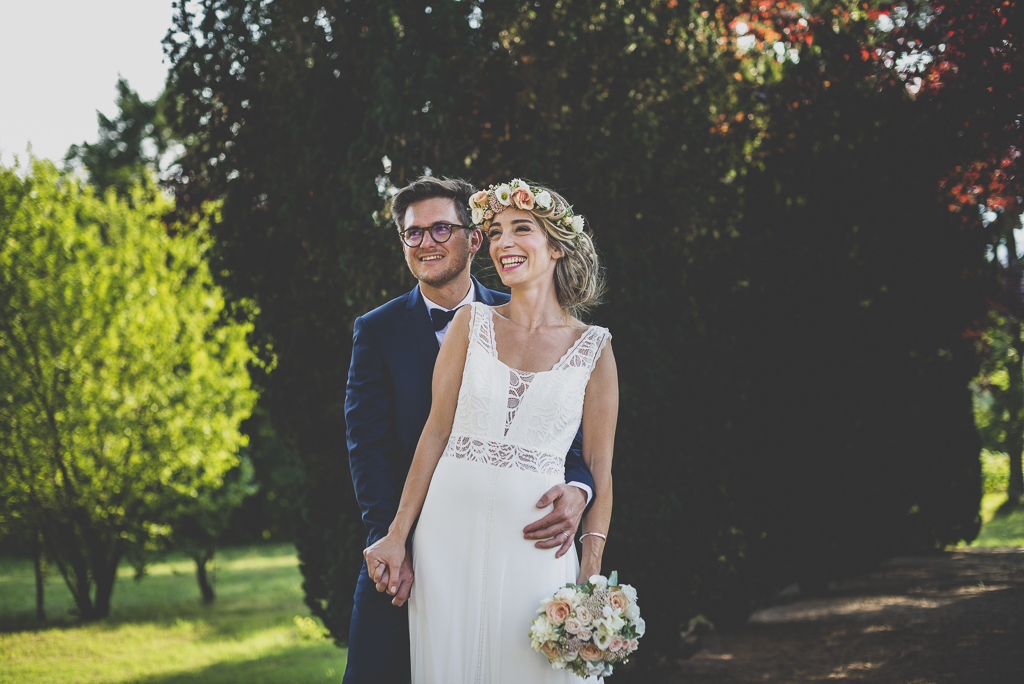 Reportage mariage Toulouse - portrait des mariés - Photographe mariage