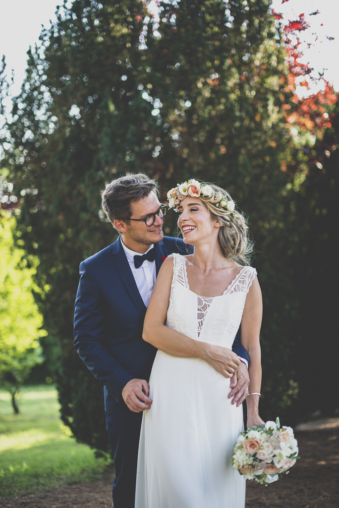 Wedding Photography Toulouse - portrait of bride and groom - Wedding Photographer