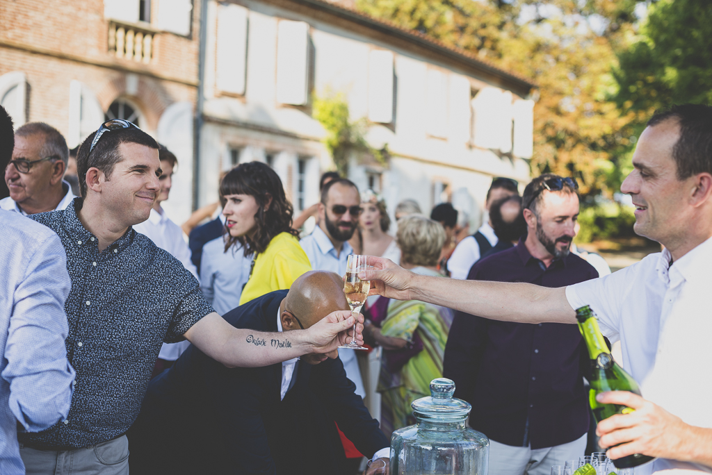 Reportage mariage Toulouse - vin d'honneur - Photographe mariage