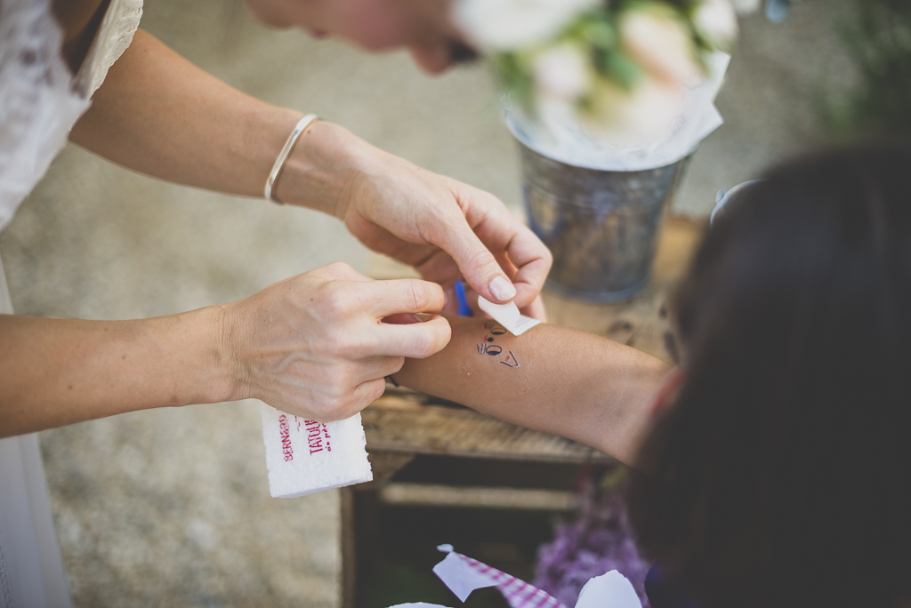 Reportage mariage Toulouse - tatouage - Photographe mariage