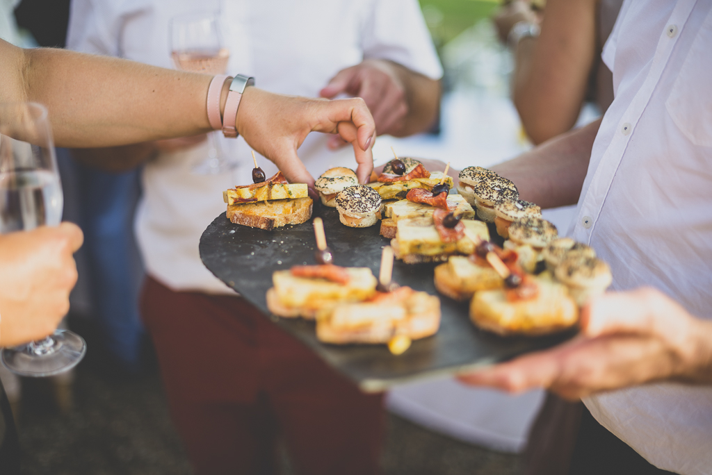 Reportage mariage Toulouse - amuse-bouches - Photographe mariage