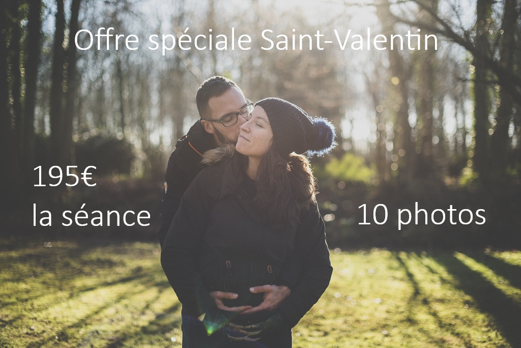 Séance couple - idée cadeau Saint Valentin - Photographe couple