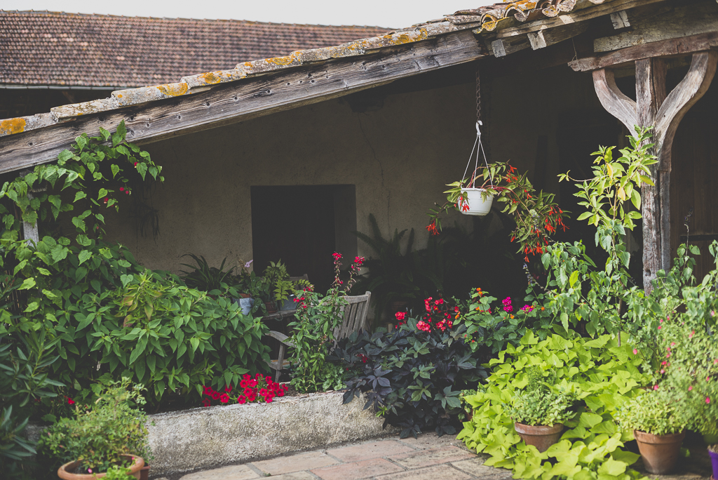 Reportage mariage Haute-Garonne - fleurs et plantes de jardin - Photographe mariage