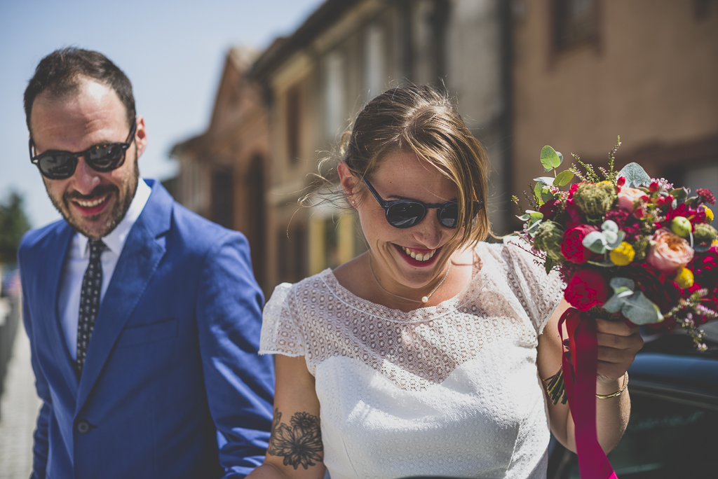 Reportage mariage Haute-Garonne - mariés - Photographe mariage