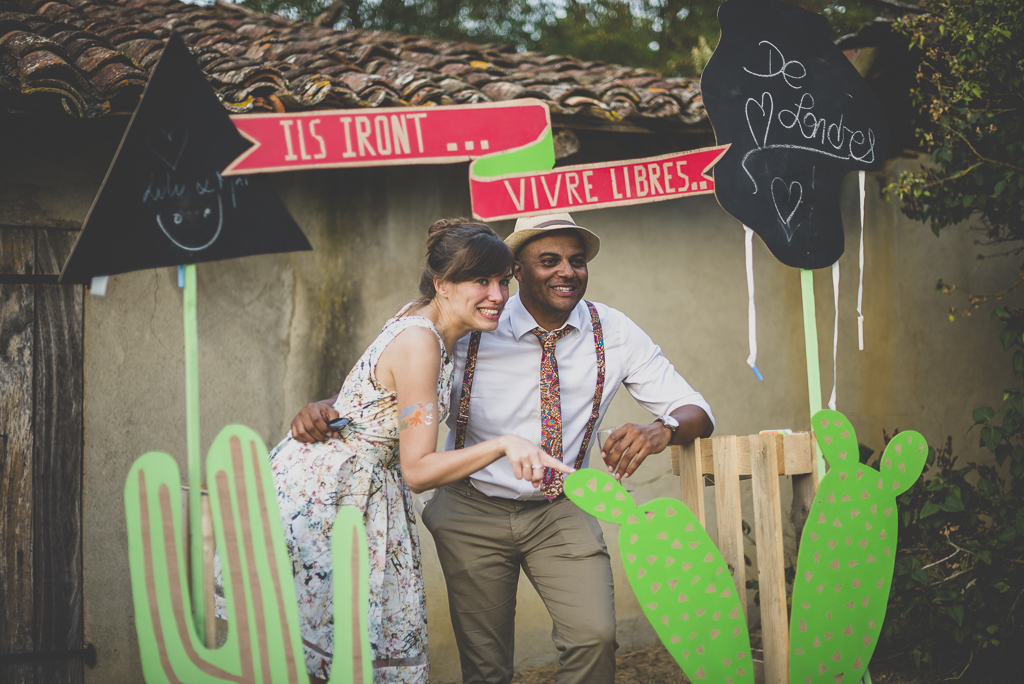 Reportage mariage Haute-Garonne - photobooth DIY - Photographe mariage