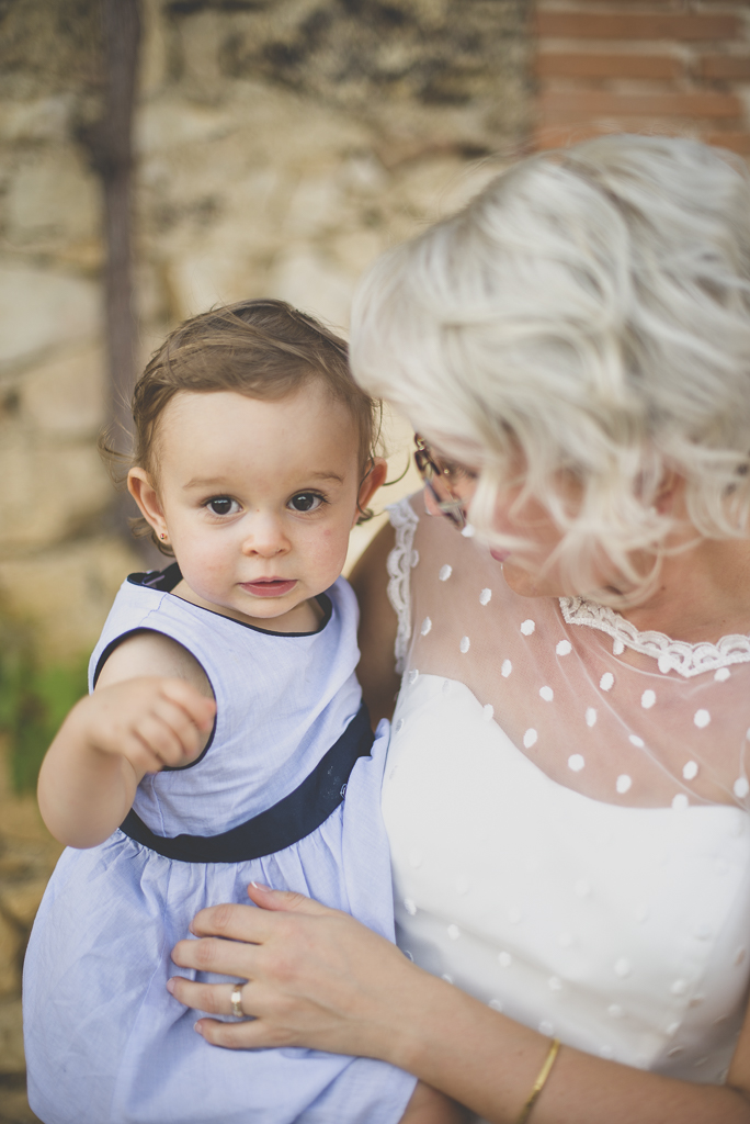 Reportage mariage Haute-Garonne - mariée et enfant - Photographe mariage Saint-Gaudens