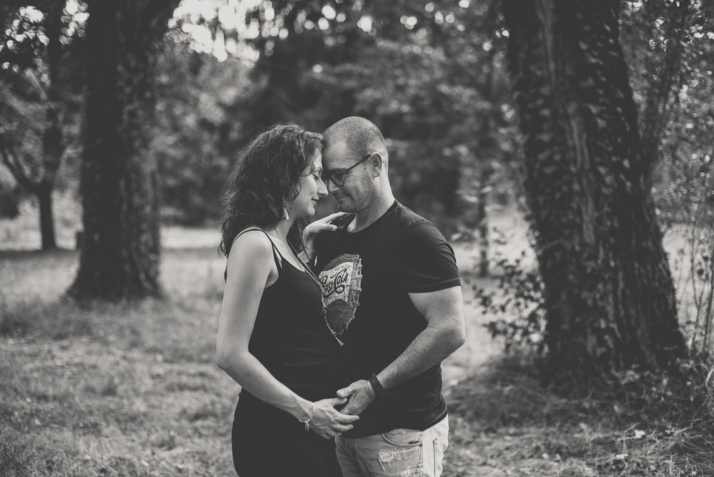 Pregnancy photoshoot - portrait of future parents - Photographer Haute-Garonne